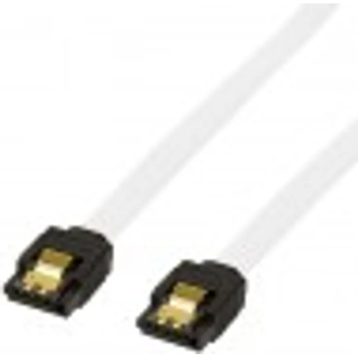 BIGtec BIG1948 1m HDD S-ATA Kabel weiß gerade/gerade Kontakte vergoldet