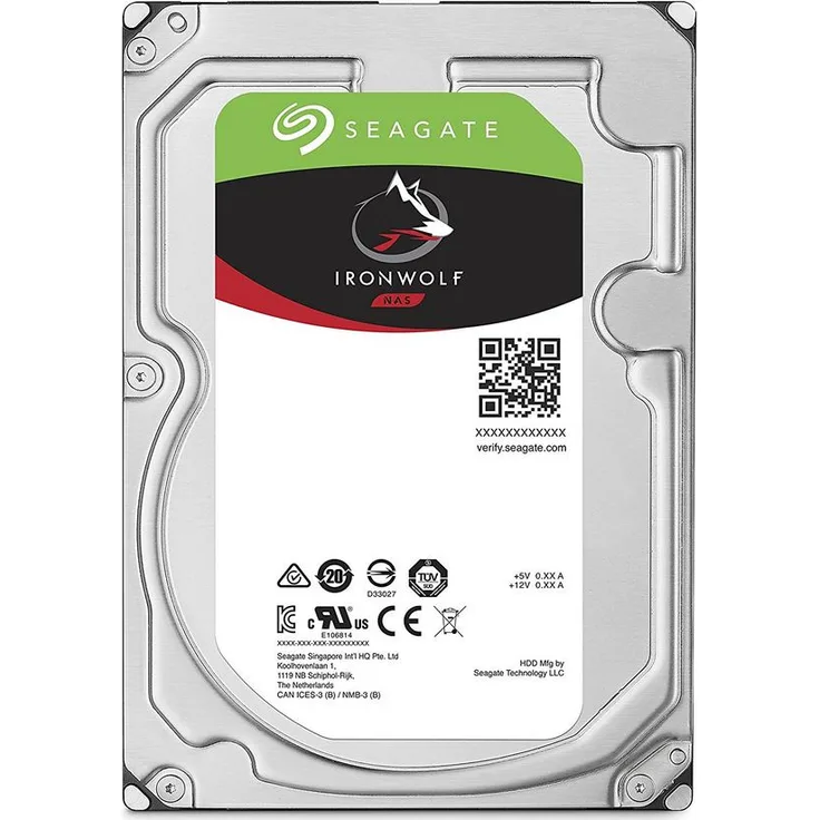 Seagate IronWolf NAS HDD 6TB (ST6000VN0033)