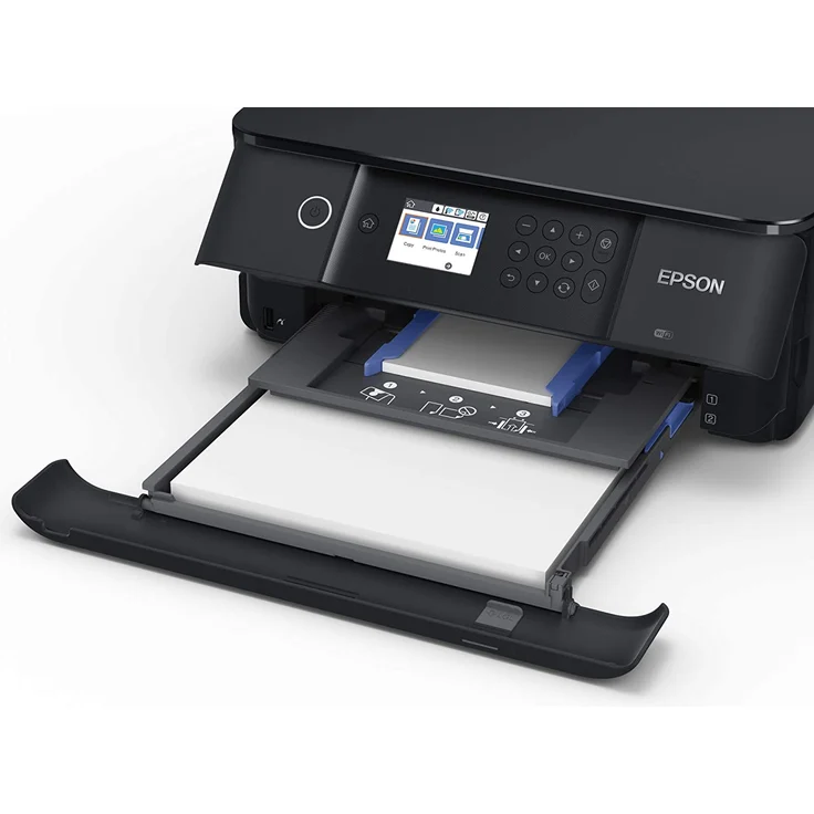 Epson Expression Premium XP-6100 (3-in-1) Multifunktionsdrucker - (Tintenstrahl) Farbe, Druckgeschwindigkeit: 15,8 s/w, 11,3 Farbe, Auflösung: 5760 x 1440, 1x USB 2.0 (Host), WLAN, AirPrint, Mobile Print, Cloud Print (C11CG97403) – Bild 3
