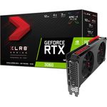 PNY GeForce RTX 3060 XLR8 Gaming Revel Epic-X RGB Edition, 12GB GDDR6, HDMI, 3x DP (VCG306012DFXPPB)