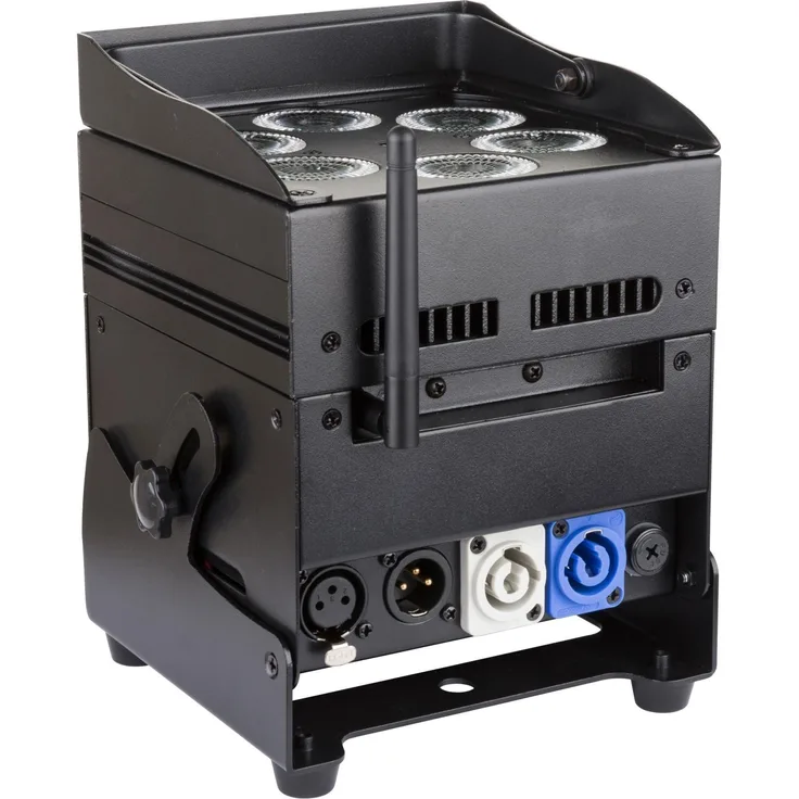 JB Systems - ACCU Color, schwarz- 6 x 10W RGBWA LED 
