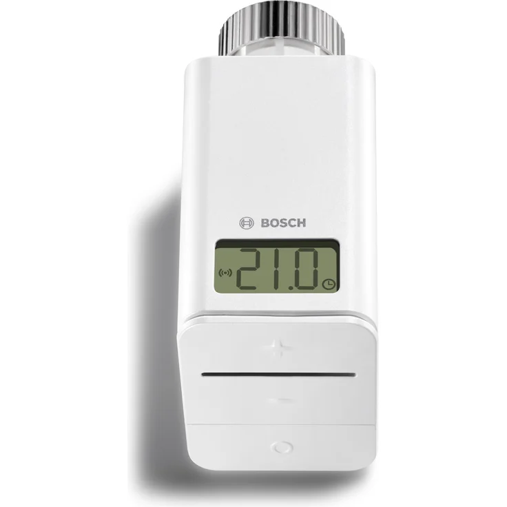 Bosch Smart Home Heizkörper Thermostat mit App Steuerung, kompatibel mit Apple HomeKit, Amazon Alexa und Google Assistant - Variante Deutschland, weiß (8750000002) – Bild 1