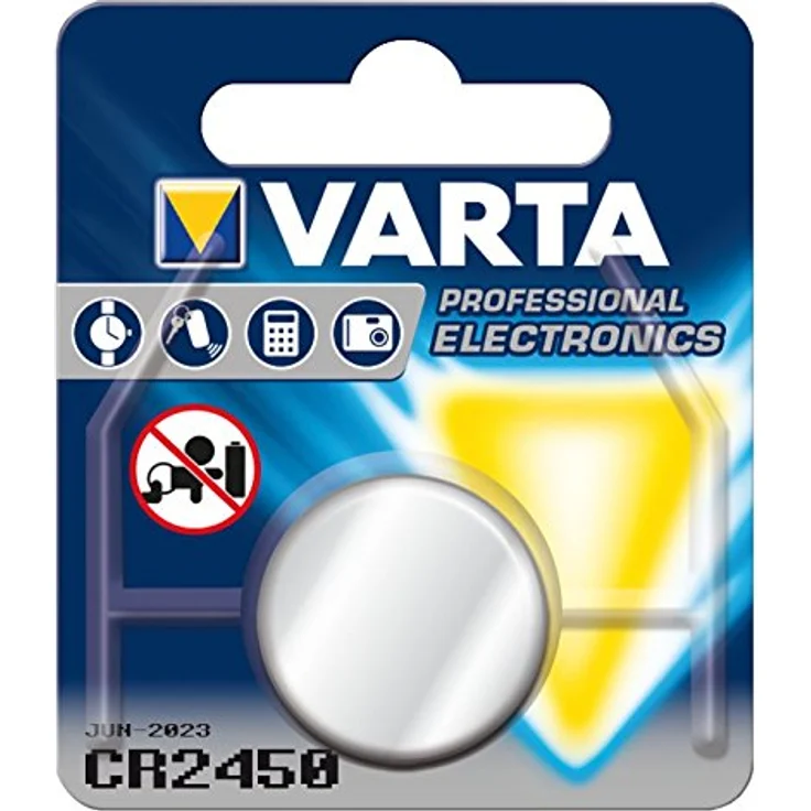 Varta CR 2450 Lithium 3V Knopfzelle – Bild 1