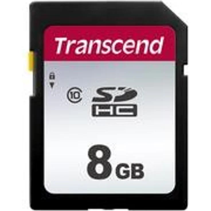 Transcend 8GB SDXC-SDHC 300S Speicherkarte TS8GSDC300S - bis zu 95 MBs lesen und 40 MBs schreiben – Bild 1