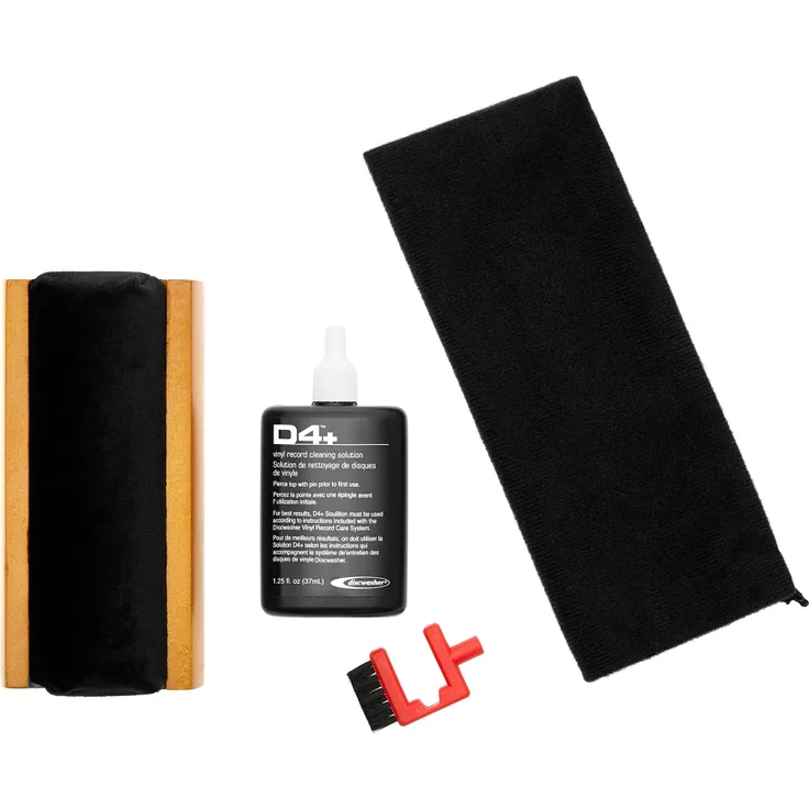 OehlbachRCA Schallplatten Pflegesystem hochwertiges Pflegeset für Schallplatten 4-teilig