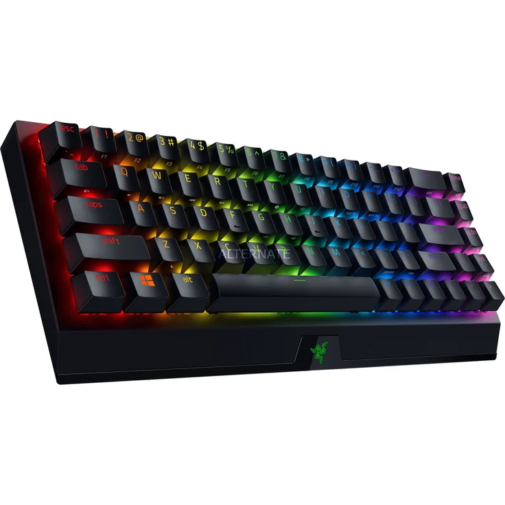 Razer BlackWidow V3 Mini HyperSpeed, Razer YELLOW, USB/Bluetooth, DE QWERTZ (RZ03-03890400-R3G1) – Bild 1