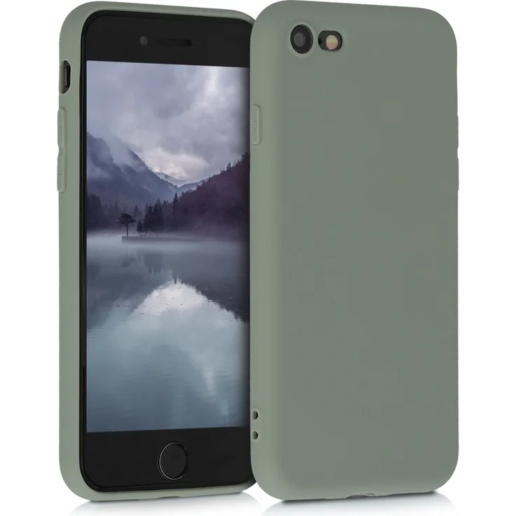 kwmobile Handyhülle, Hülle für Apple iPhone 7 - 8 - SE (2020) - TPU Silikon Handy Schutzhülle Cover Case