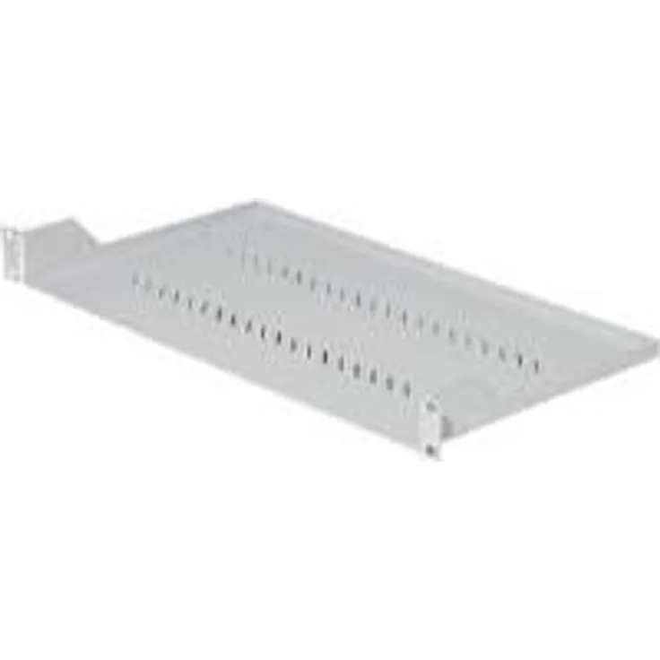 Tritón RAB-UP-750-A1 48,26 cm (19 Zoll) Fachboden perforiert, 1HE schwarz