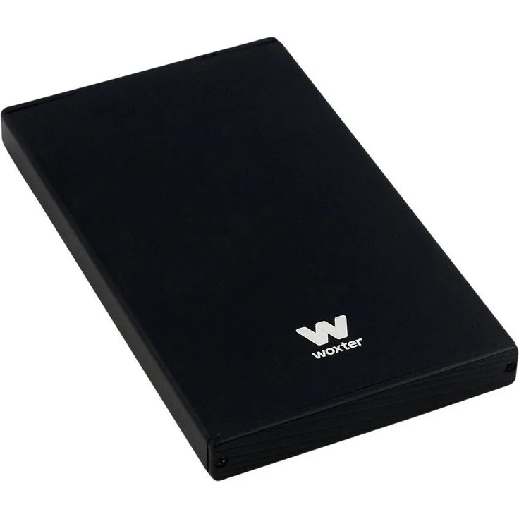 Woxter i-case 230 Black - Gehäuse für Festplatten-HD 2.5, USB 3.0-Anschluss ohne Schrauben, USB-Kabel, Farbe schwarz