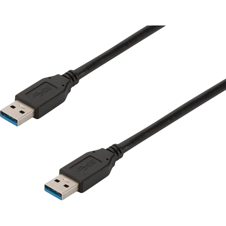 Ewent USB 3.0 Typ A an EIN-Frau-Mann, geschirmtes Kabel Dual-28 AWG Kupfer, Übertragung von bis zu 5 GMbit Geschwindigkeit, Kabellänge 1 m, schwarz