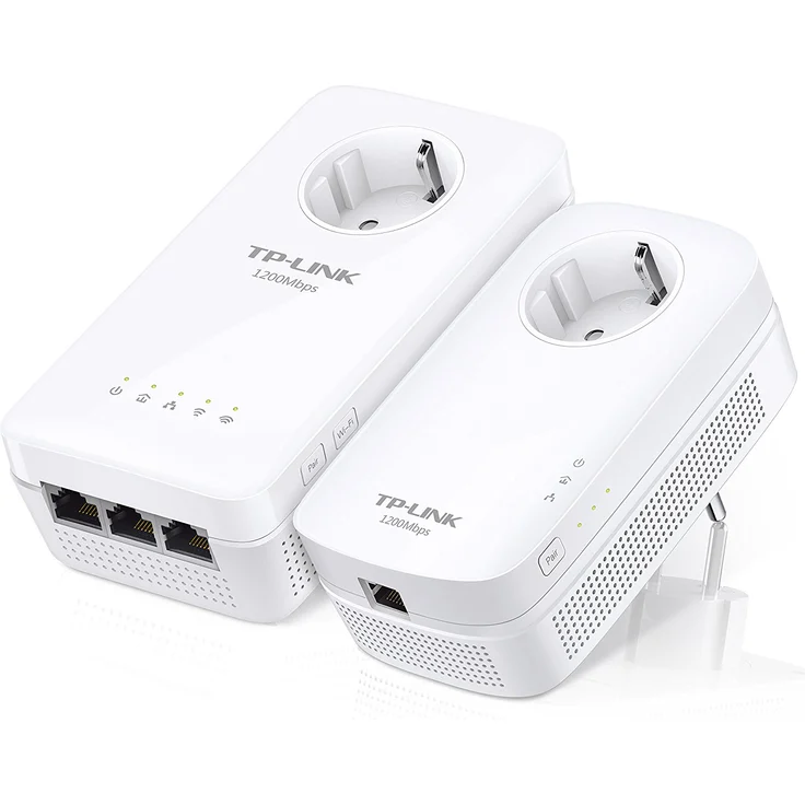 TP-Link AV1200 Gigabit Passthrough Powerline ac Wi-Fi Kit, 2er-Bundle (TL-WPA8630P KIT) – Bild 2