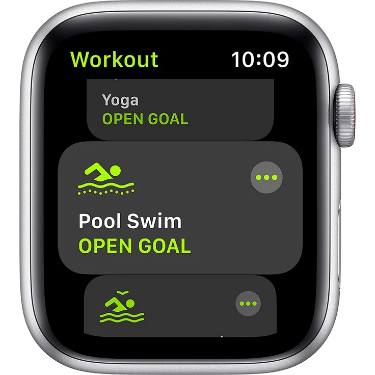 Apple Watch SE 2020 (1. Generation) Smartwatch GPS + Cellular, 44mm, Aluminiumgehäuse Silber, Sportarmband Weiß – Bild 3