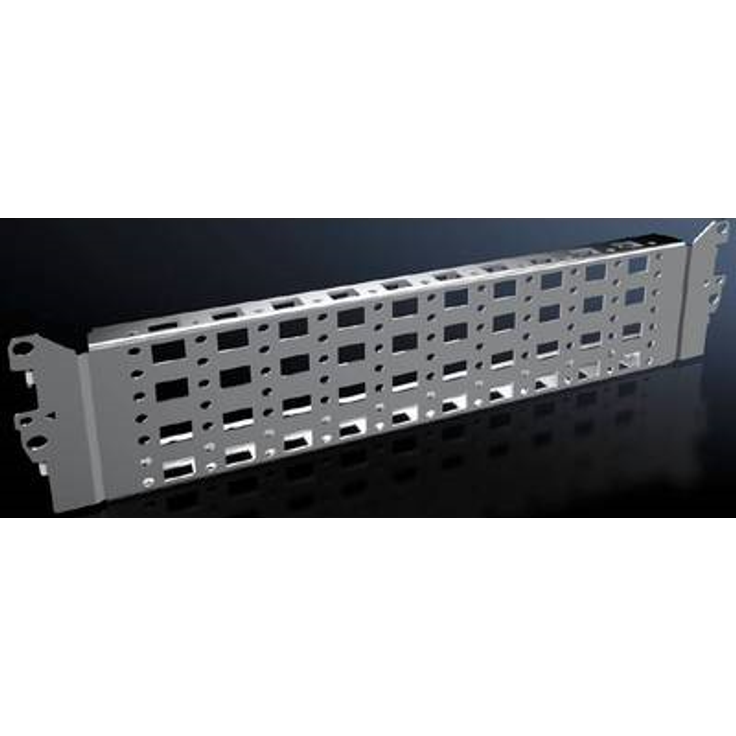 Rittal VX System-Chassis 23 x 89 mm, für B/T: 400 mm, Edelstahl (8100730)