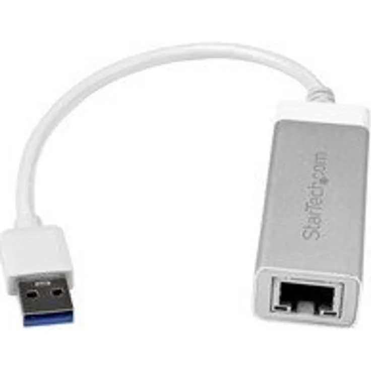 StarTech.com USB 3.0 auf Gigabit Netzwerkadapter - Silber (USB31000SA)