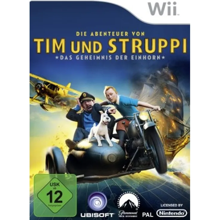 Die Abenteuer von Tim und Struppi: Das Geheinmis der Einhorn (Wii)
