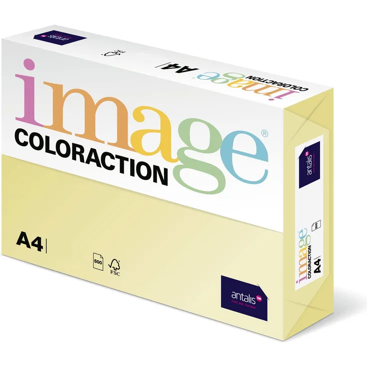 Image Coloraction - farbiges Kopierpapier Atoll-elfenbeinf. 160g-m² A4 - Paket zu 250 Blatt