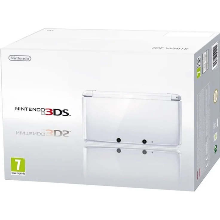 Nintendo 3DS Schneeweiß 256MB & 2GB Speicherkarte – Bild 1