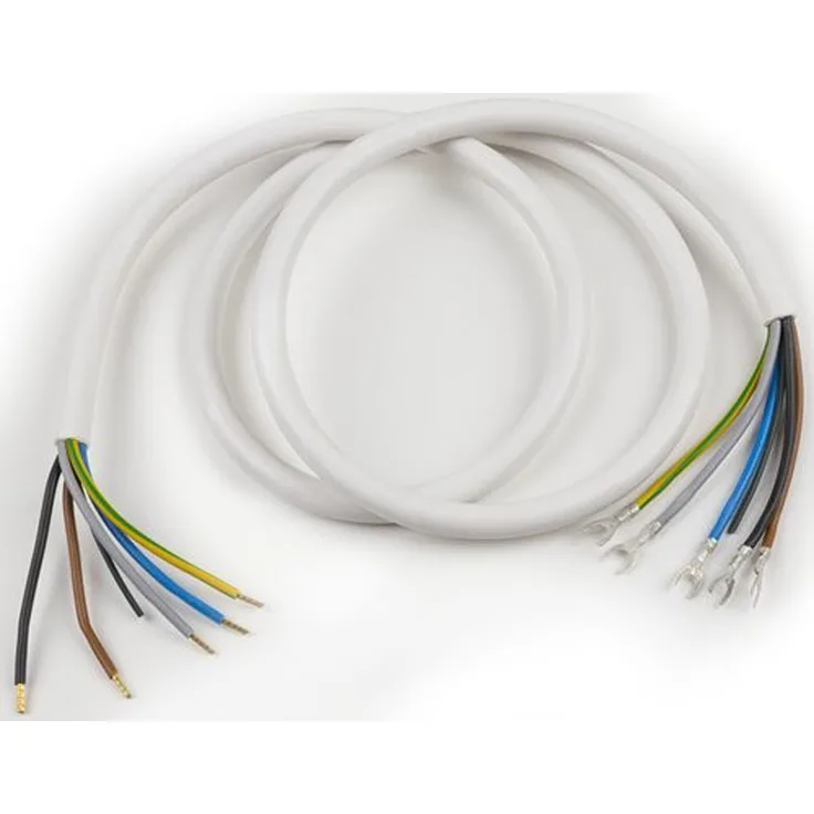Heitronic Herdanschlußleitung H05 VV-F 5G 5x25mm² 2m Aderenhülsen auf einer Seite