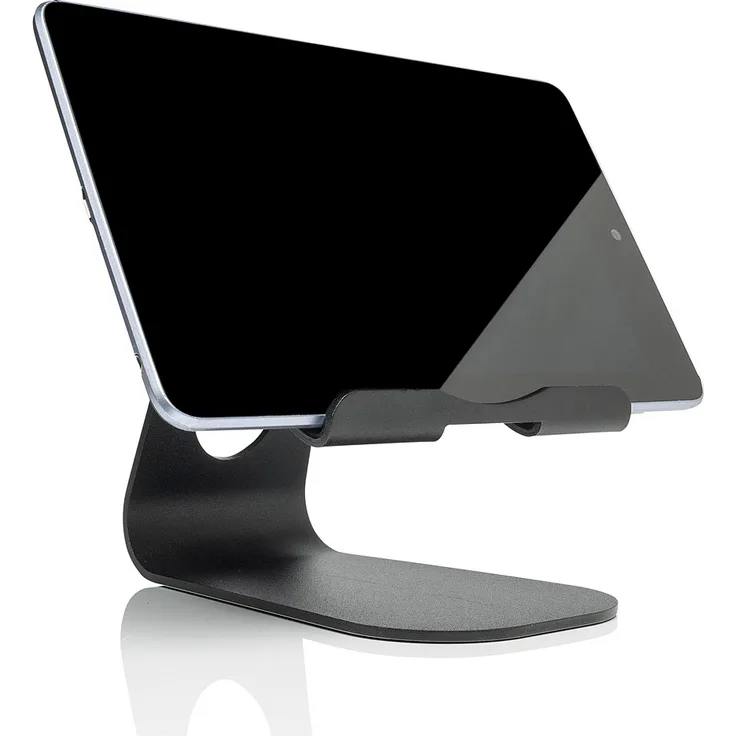 Slabo Tablethalterung für Lenovo Tab M10 | Lenovo Tab M10 FHD Plus | Lenovo Tab M8 | Lenovo Tab4 10 | Lenovo Tab4 10 Plus | Lenovo Tab4 8 | Lenovo Tab4 8 Plus ''Aluminium'' - SCHWARZ