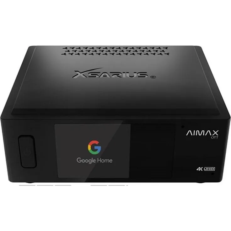 Xsarius Aimax OTT 4K UHD, HDR10, AndroidTV, HDMI 2.0a, USB 3.0