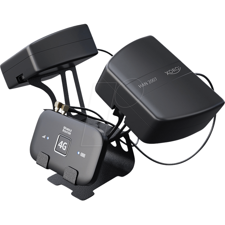 Xoro HAN 2007 CRC9 Hochleistungs- LTE-Antenne, Netzwerk Ethernet Verstärker-Antenne