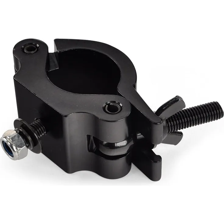 Riggatec Halbschelle - Halfcoupler breit schwarz bis 500 kg (48 - 51 mm)