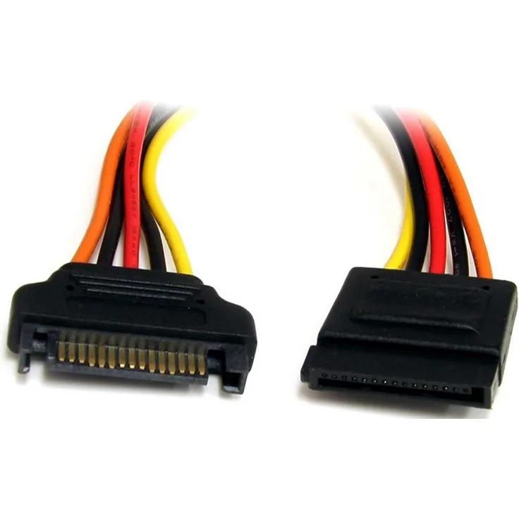 StarTech.com SATAPOWEXT12 SATA Verlängerung - S-ATA (15-Polig Stromverlängerung, Stecker/Buchse, 30