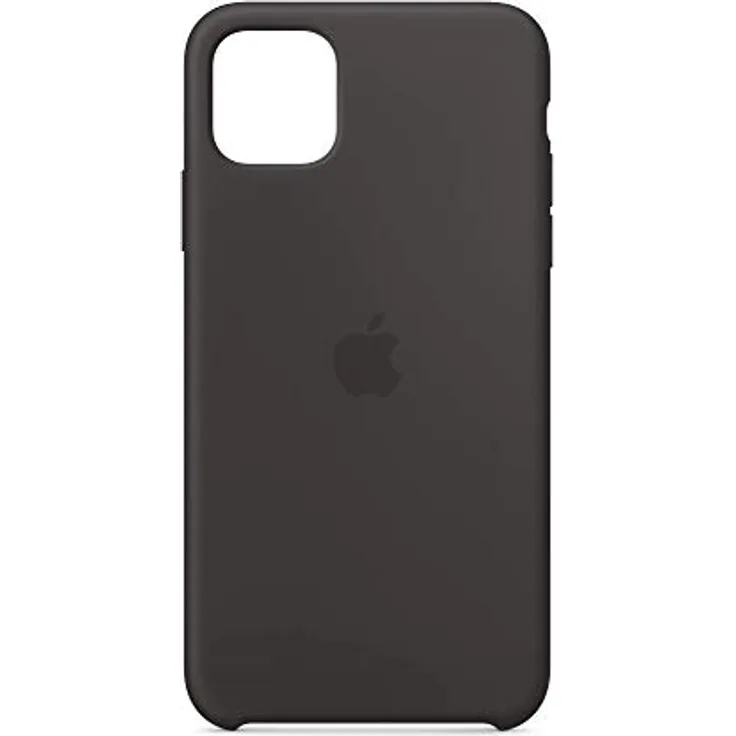 Apple Silikon Case (für iPhone 11 Pro Max) - Schwarz