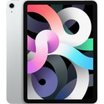 Apple iPad Air (2020) Quad-HD-Auflösung 10,9 Zoll, LTE-Tablet, Hexa-Core, 256 GBSpeicher, iPadOS, , silber (MYH42FD/A)