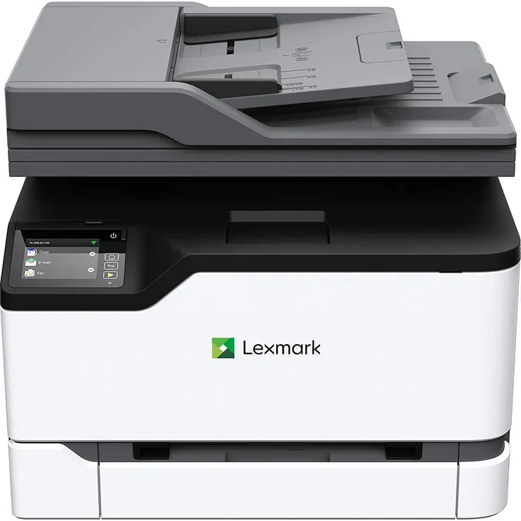 Lexmark MC3326i (3-in-1) Multifunktionsdrucker - (Laser) Farbe, Druckgeschwindigkeit: 24 s/w, 24 Farbe, Auflösung: 600 x 600, WLAN, AirPrint (40N9760)