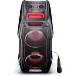 SHARP PS 929 Partylautsprecher mit eingebautem Akku, DJ-Mischpult ,14 Stunden Wiedergabezeit, Bluetooth, TWS: Koppeln eines weiteren Gerätes, Super-Bass-Einstellung, Karaoke-Funktion, Lichtshow, 180 W
