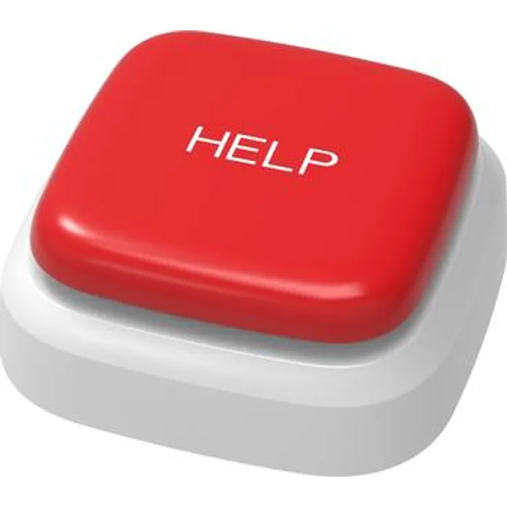 Lupus Electronics LUPUSEC Notfallbutton - Löst Sofort (Stillen) Alarm aus - - Passend für XT1, XT1 Plus, XT2, XT2 Plus, XT3