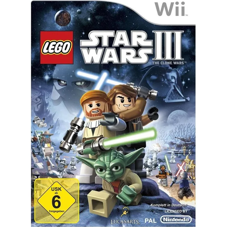 Lego Star Wars 3 - The Clone Wars (Wii)