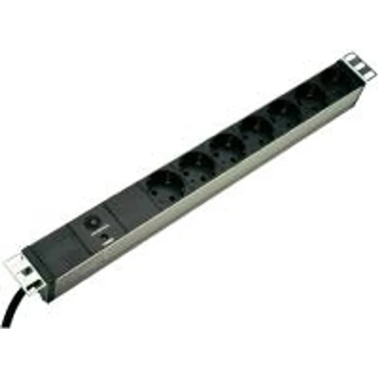 DIGITUS DN-19 PDU-7SO Steckdosenleiste 48,3 cm (19 Zoll) grau