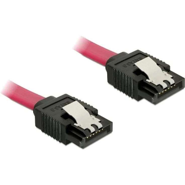 DeLOCK Cable SATA - Serial ATA-Kabel - Serial ATA 150/300/600 - Serial ATA, 7-polig - Serial ATA, 7-polig - 1,0m - für P/N: 89270, 89271 (82679)