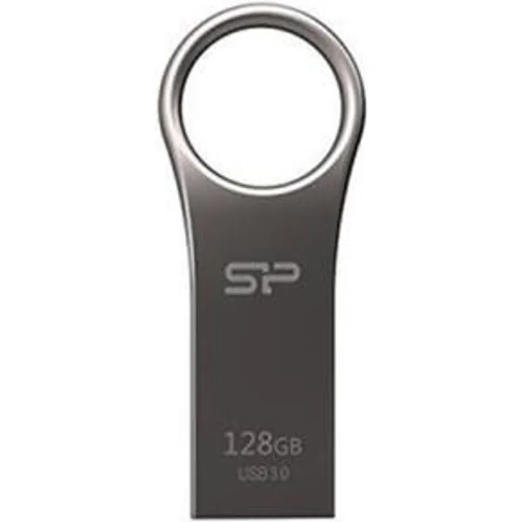 Silicon Power USB-Stick 128GB USB3.0 J80 Silver-Zinc Alu