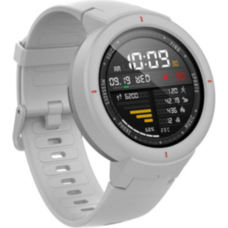 Amazfit Verge Smartwatch GPS, Unisex, 43mm, Kunststoffgehäuse, Weiß – Bild 3