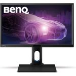 BenQ BL2420PT 60,96 cm (23,8 Zoll) Monitor (VGA, DVI, HDMI, USB, 5 ms Reaktionszeit, Höhenverstellbar, Pivot, Lautsprecher) schwarz