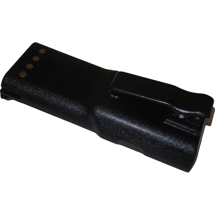 VHBW Akku mit Gürtelclip, geeignet für Funkgerät, Walkie Talkie Motorola GP300, GP600, GP88, GTX-Serie, LTS200 1500 mAh, 7,5 V, NiMH