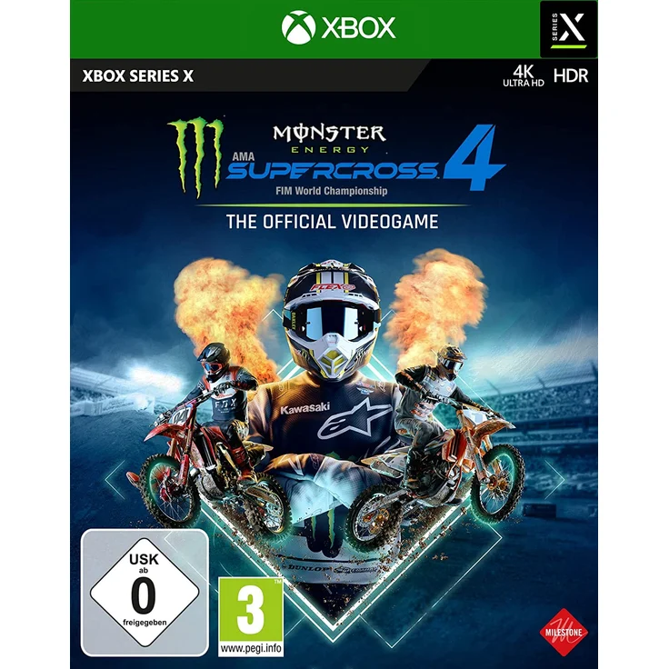 Monster Energy Supercross 4 - The Official Videogame (Xbox Series) – Bild 1