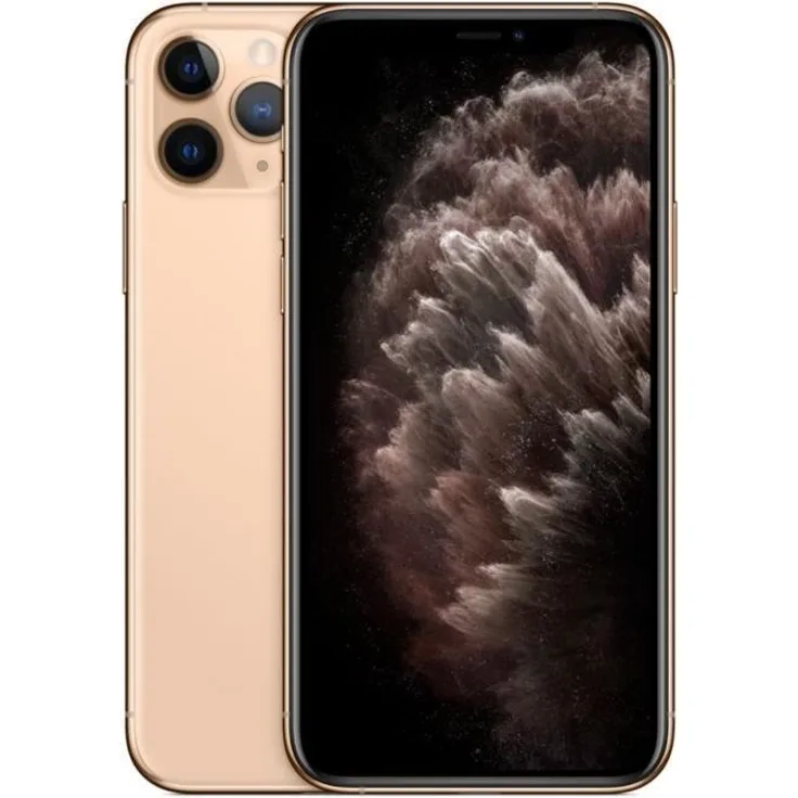 Apple iPhone 11 Pro Smartphone 14,73cm (5,8 Zoll) Super Retina XDR-Display, 256GB interner Speicher, 6GB RAM, Dual-SIM, iOS, Gold
