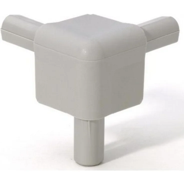 Adam Hall Ecke für Casemaker alugrau