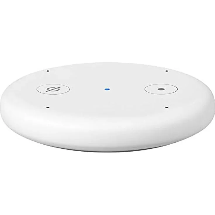 Amazon Echo Input (Weiß) Bringen Sie Alexa auf Ihren Lautsprecher Externer Lautsprecher mit 3,5-mm-Audioeingang oder Bluetooth erforderlich