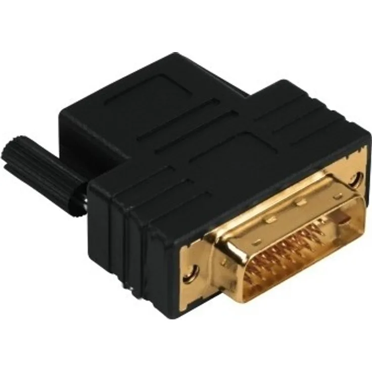 Hama HDMI-DVI-D Adapter (24+1 polig, vergoldet, geschirmt, HDMI auf DVI-D)