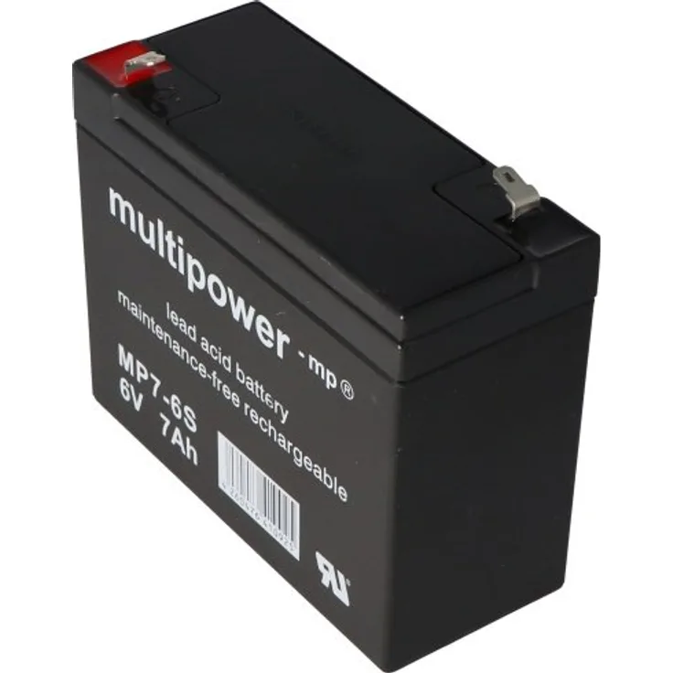 Multipower MP7-6S, WP7-6S Akku Blei PB 6Volt 7Ah