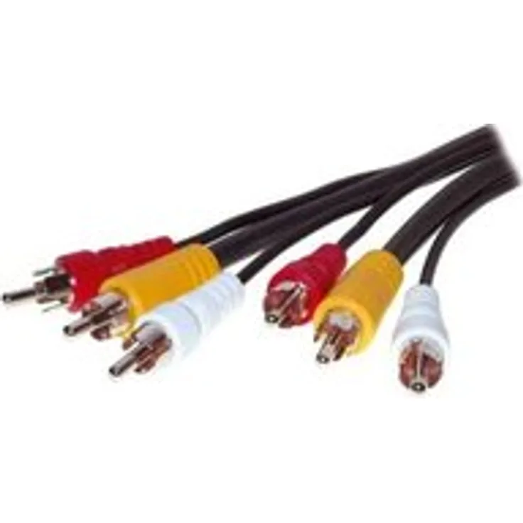 Audio/Video Kabel, 3 x Cinchstecker-3 x Cinchstecker, 2,0 m