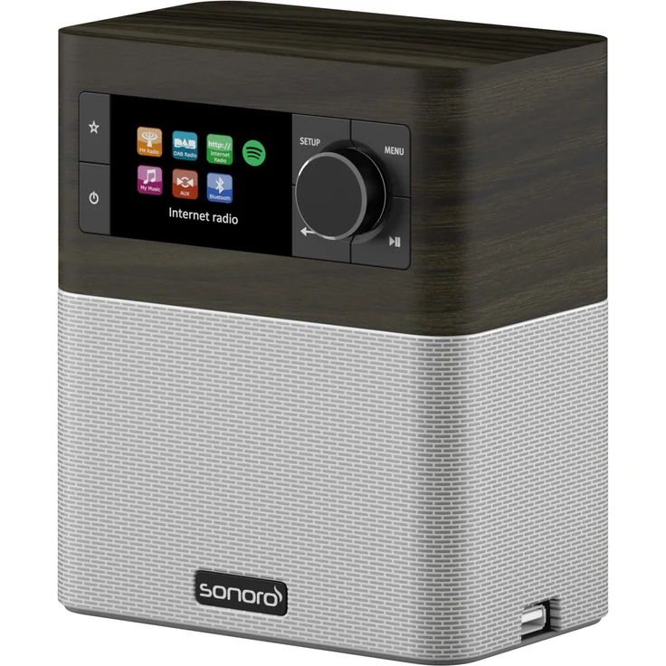 Sonoro sonoroSTREAM (2018) Internetradio mit Bluetooth, WLAN, TFT-Display, Wecker, schwarz, silber - Preisvergleich – Bild 5