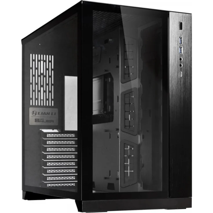 Lian Li PC-O11DX Dynamischer Midi-Tower, gehärtetes Glas - schwarz – Bild 1