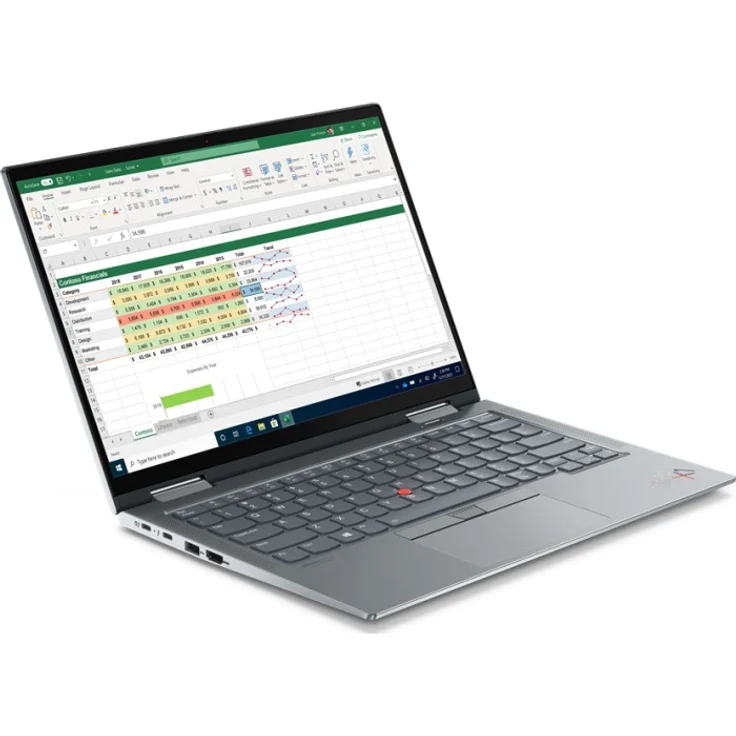 Lenovo ThinkPad X1 Yoga - Business-Laptop 14 Zoll (35,6 cm) WQHD, Intel Core i5-8265U, 8GB RAM, 256GB SSD, Windows 10 Pro 64-bit (20QF001WGE) – Bild 2