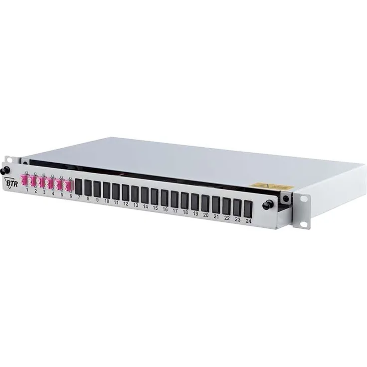 METZ CONNECT Spleissbox ausziehbar OpDATslide 6LC-D OM4